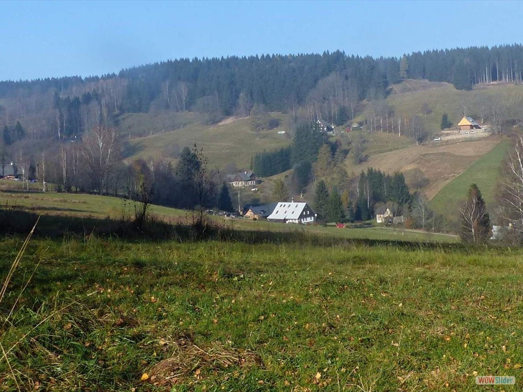 Schöner Blick auf das Mitteldorf von Bärnwald