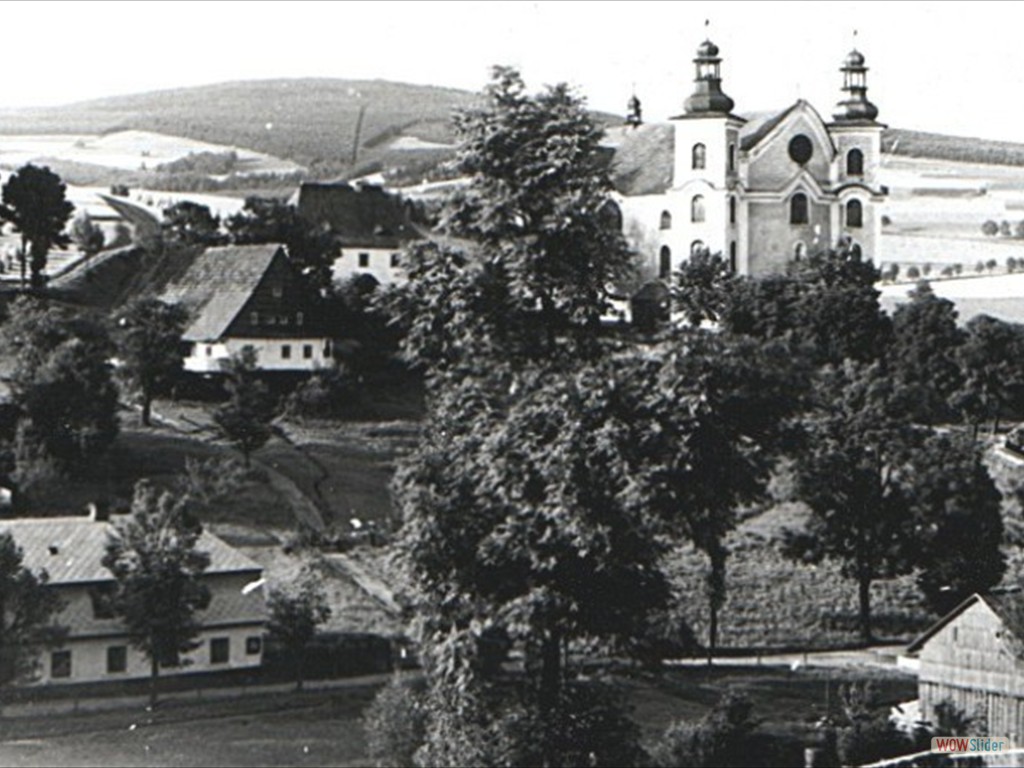 Altes Postgebäude in Bärnwald