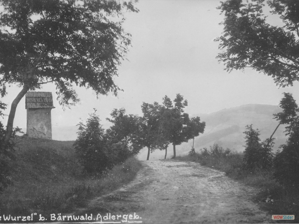 Heiliger Hubertus auf der Hohen Wurzel in Bärnwald